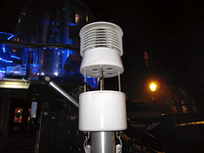 ultrasonic anemometer and weather instrument