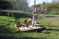 awesome Ukelele at one of the rest stops