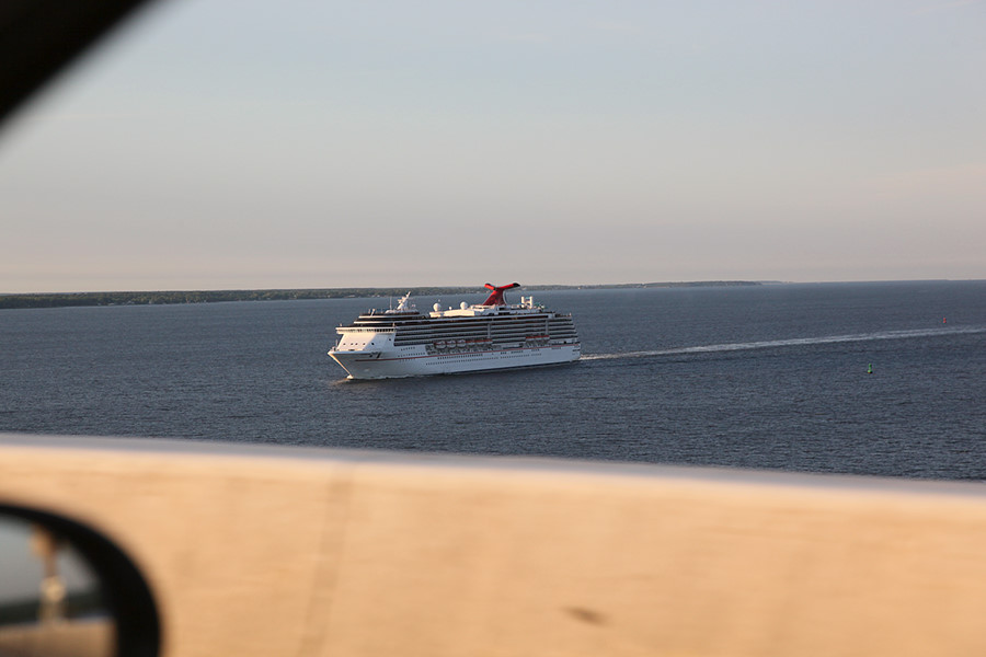 cruise ship going to Baltimore