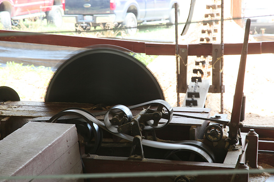 tractor powered sawmill