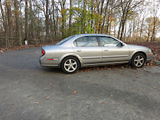 they came by and blew all of the leaves underneath my car while we were out on the rocks