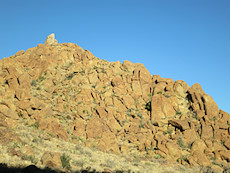 rocks at the Grapevine Hills