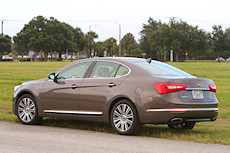 2014 Kia Cadenza, a surprisingly nice ride.