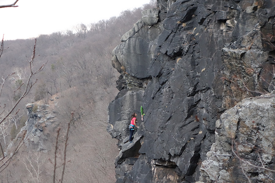 climbers on Hard Up