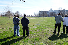 the Carroll Park RC car crowd, mostly nitro