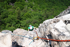 top of the Cockscomb