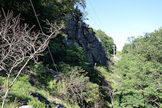 Balcony Jr rock looking downstream