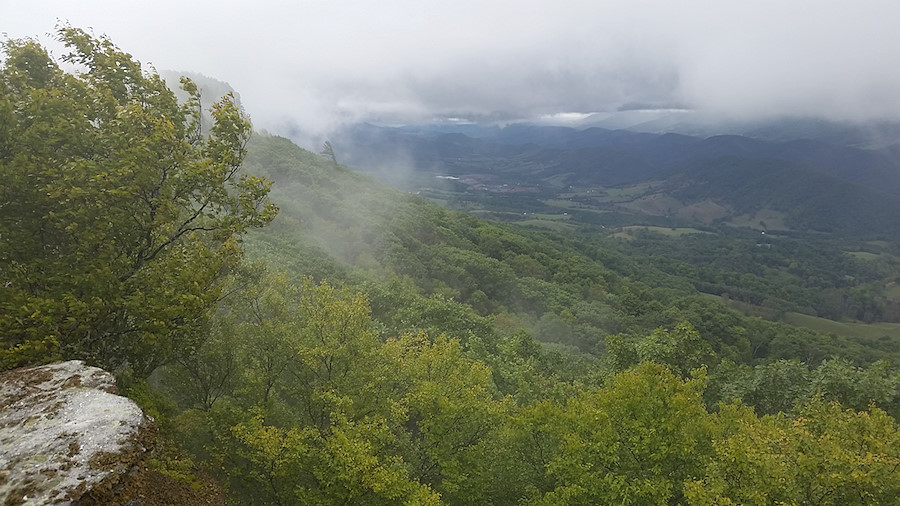 looking southwest down in to the Germany valley