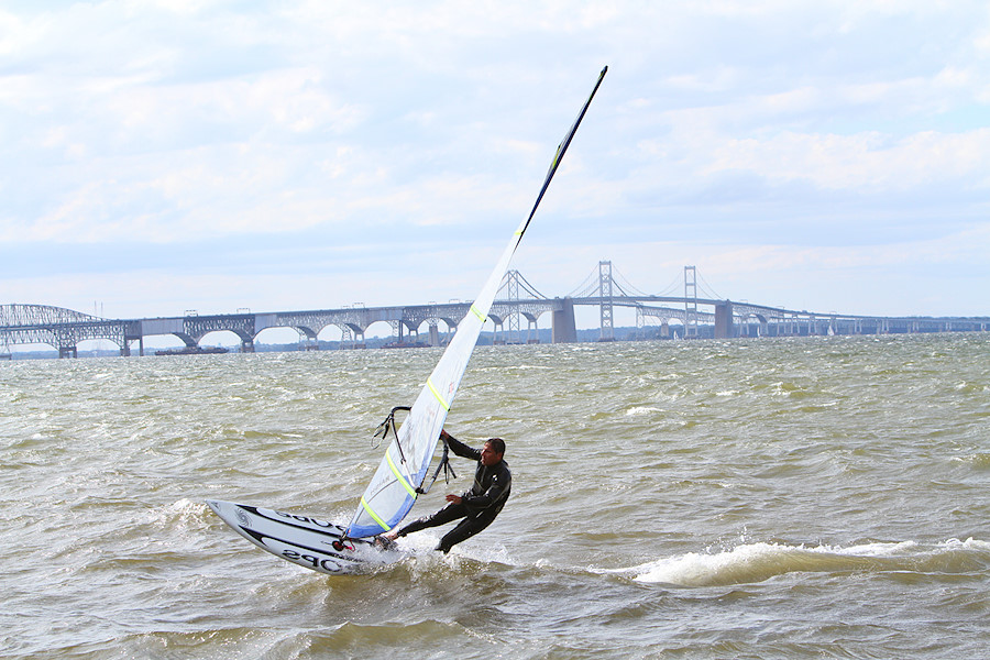 windsurfer way overpowered!