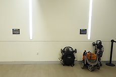 short and long-term stroller parking