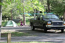 camp neighbor spent a few hours getting things set up to show-level quality of tightness and arrangement