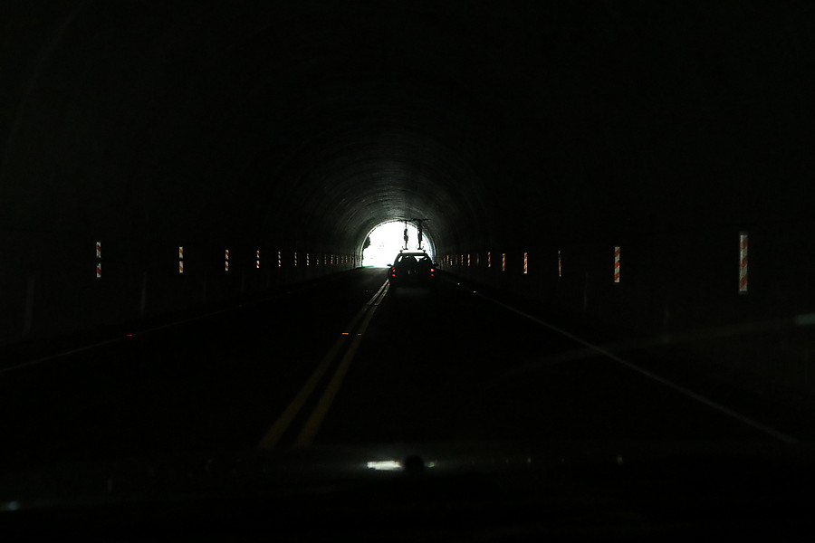 tunnel on Blue Ridge Parkway