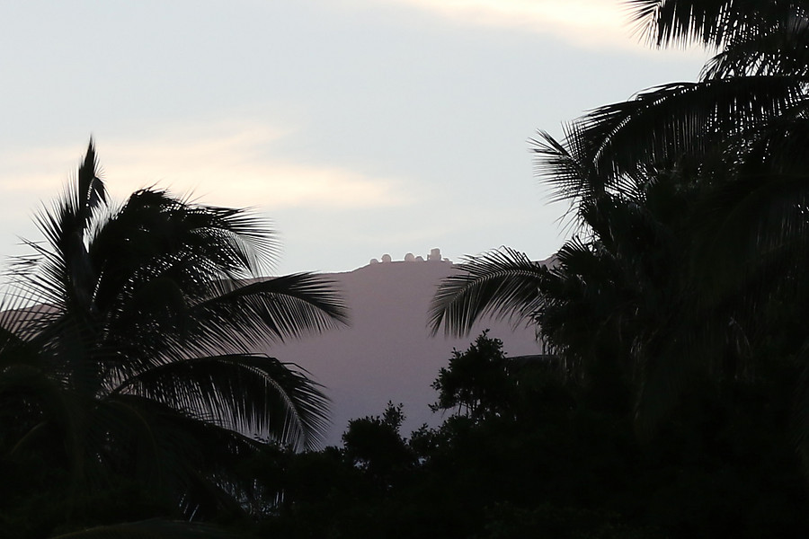 Mauna Kea from the hotel