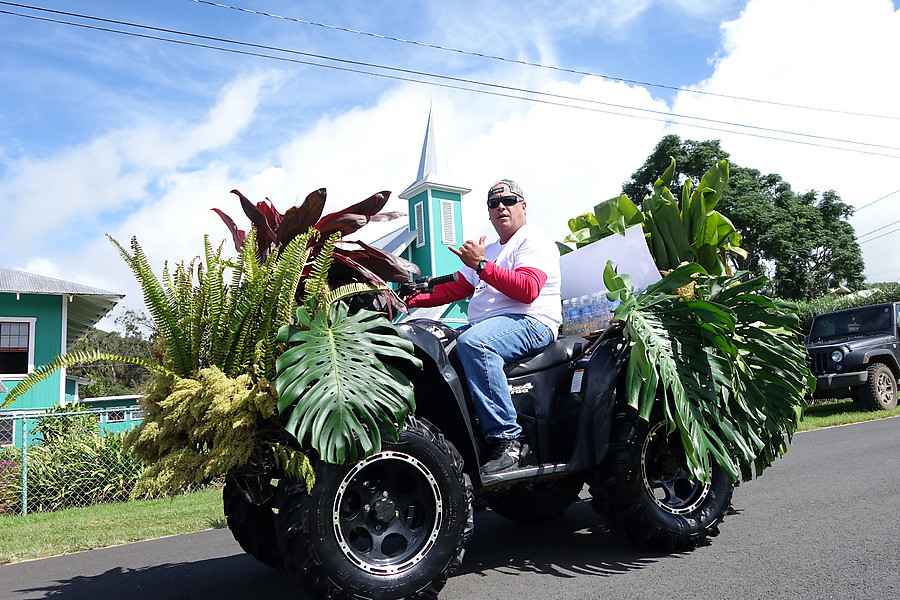 Waimea's Paniolo parade Ho'olaule'a