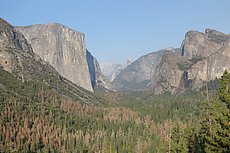 view from Tunnel View