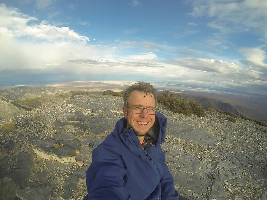 on top of Notch Peak