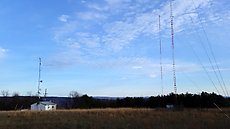 I met Marty the station engineer who was up at the site working. Super nice guy and I got a brief tour of the transmitter.