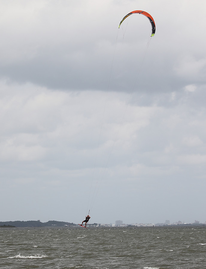 John boosting with OC in the background