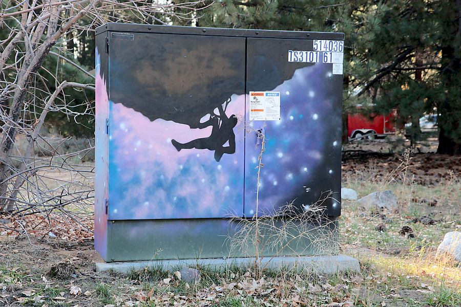 South Lake Tahoe electrical panel art