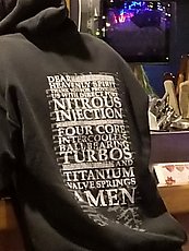 actual shirt worn by actual person