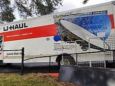 Green Bank / NRAO uhaul truck!