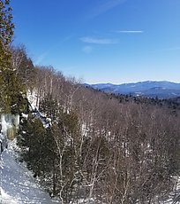 view from the top of Chillar Pillar (near Whiteface Toll Road)