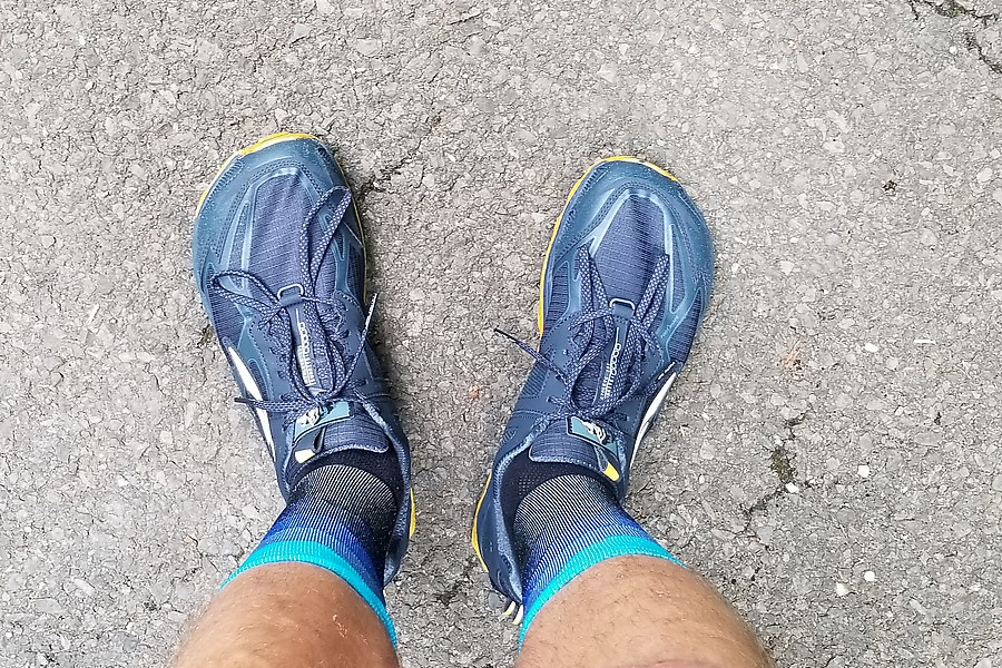 new shoes (Altra Lone Peak 4.5), had let my old ones go way too long