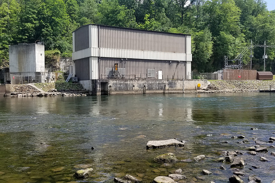 12 MW hydro plant at the Youghiogheny dam outflow