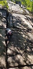 Skeletal Ribs, 5.6, Echo Crag, Franconia Notch