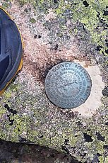 USGS Katahdin marker