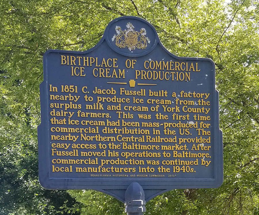 Birthplace of Commercial Ice Cream Production