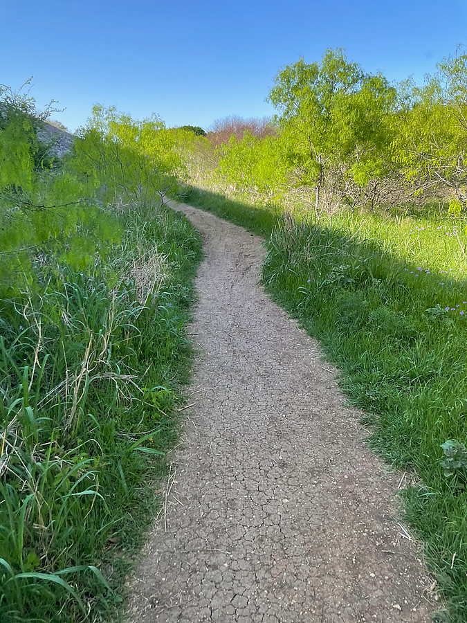 sweeet evening singletrack in Purgatory Creek