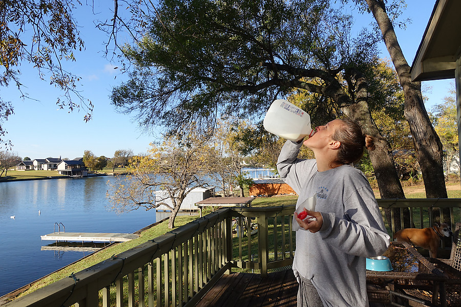 annual ceremonial finishing of the milk