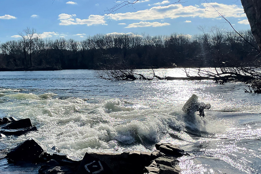 local thowing down at Scudder's Falls