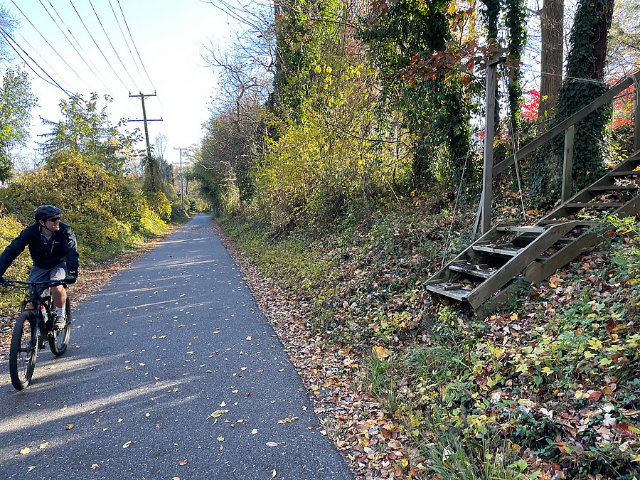 the path access drawbridge