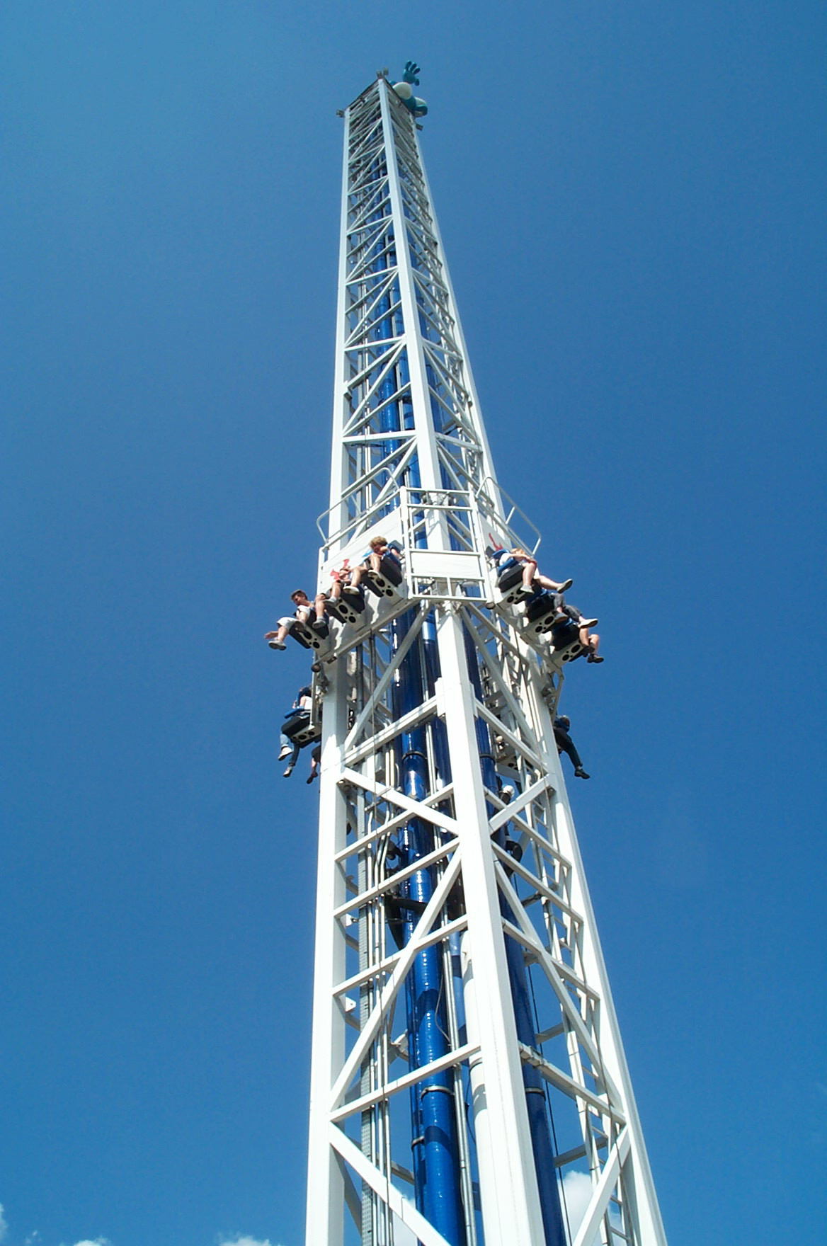 Trip to Walibi Schtroumpf amusement park